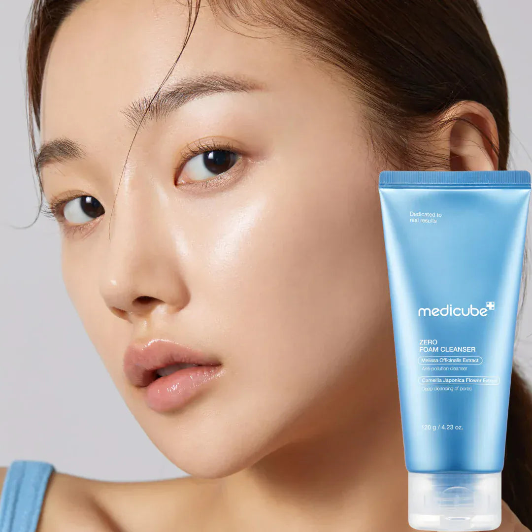 MEDICUBE Zero Pore Limpiador facial en espuma