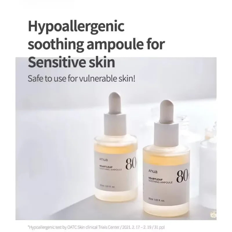 ANUA Ampolla calmante hidratante Heartleaf al 80%